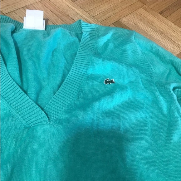 Lacoste v neck tunic sweater - Picture 2 of 2
